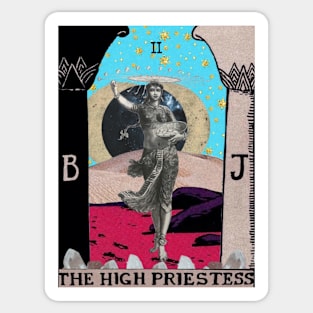 The High Priestess Tarot Card Sticker